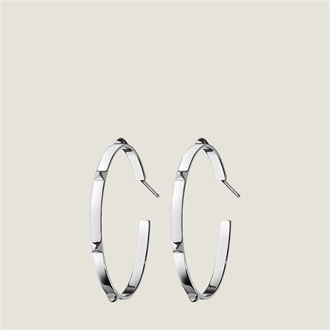 hermes mini clous earrings|Hermes o'kelly earrings.